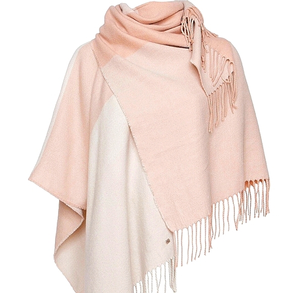 SOIA & KYO APRICOT AND CREAM SCARFIGAN NWT OS - Picture 2 of 9